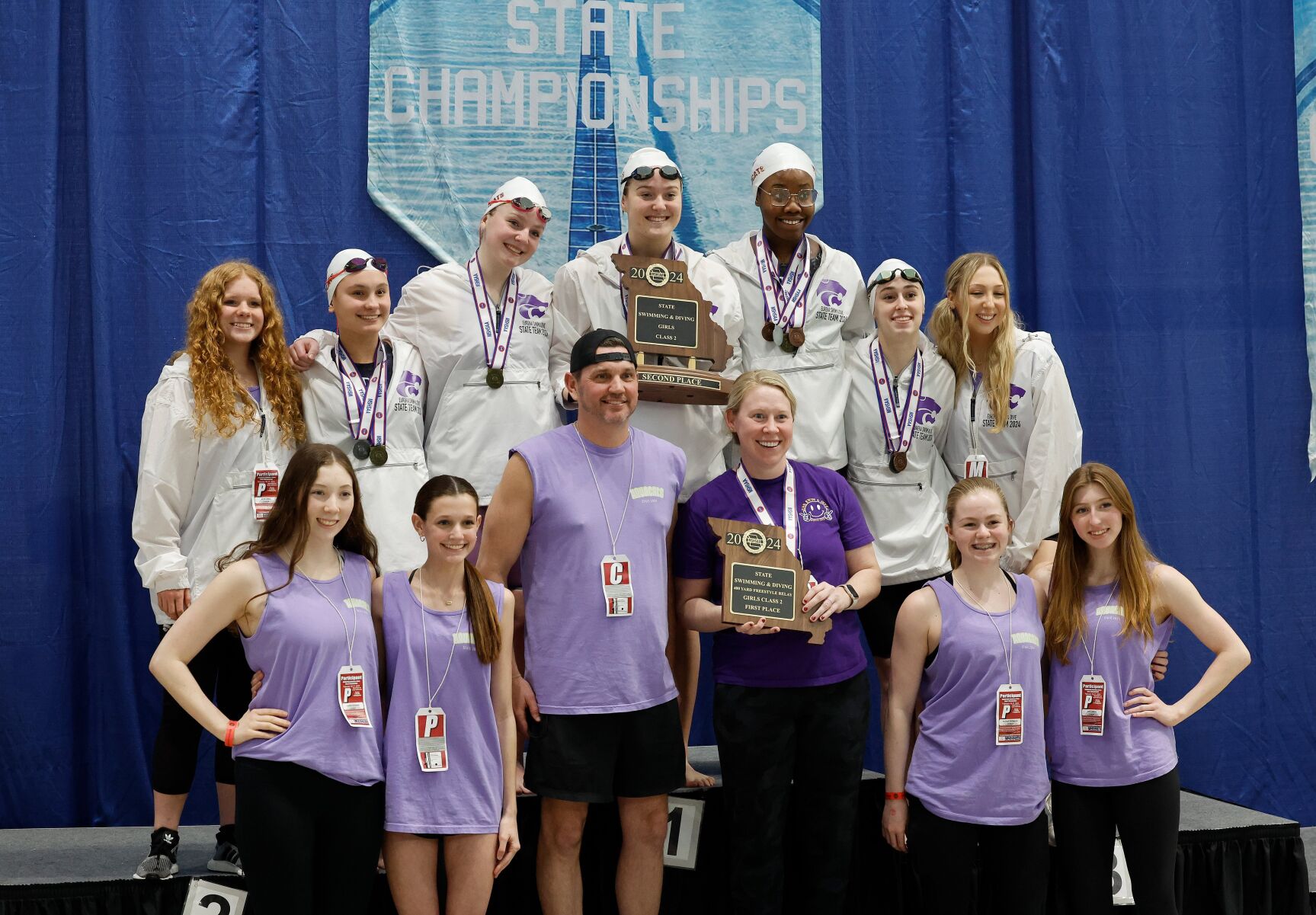 Class 2 state swimming championship